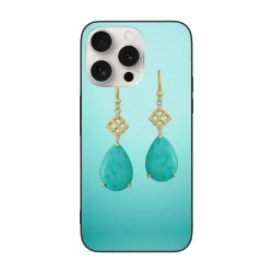Custodia per iPhone 15/Pro/Max con strass sfumati - okomall