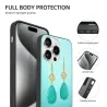 Custodia per iPhone 15/Pro/Max con strass sfumati - okomall