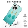 Custodia per iPhone 15/Pro/Max con strass sfumati - okomall