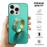 iPhone 15 Pro/Pro Max 金色花纹手机壳 - okomall