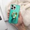 iPhone 15 Pro/Pro Max 金色花纹手机壳 - okomall