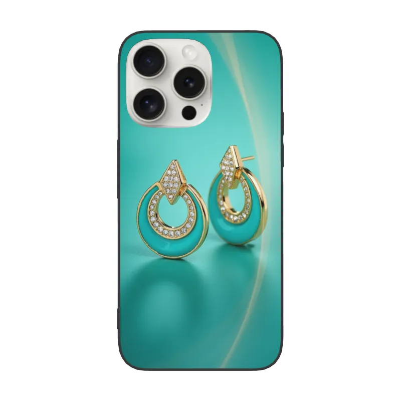 iPhone 15 Pro/Pro Max 奢华水钻手机壳 - okomall