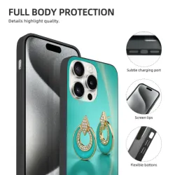 iPhone 15 Pro/Pro Max 奢华水钻手机壳 - okomall