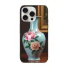 iPhone 15/Pro/Max 手机壳 - 牡丹花卉图案 | okomall