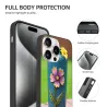 Custodia per iPhone 15/Pro/Max con motivo floreale - okomall
