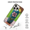 Custodia per iPhone 15/Pro/Max con motivo floreale - okomall