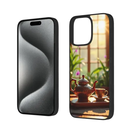 日式禪意茶道iPhone 15 Pro/Pro Max手機殼 - okomall.com