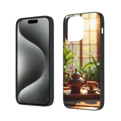 日式禪意茶道iPhone 15 Pro/Pro Max手機殼 - okomall.com