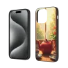 iPhone 15/Pro/Pro Max Case - Tranquil Tea Break by the Window | okomall