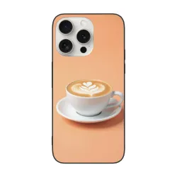 Funda para iPhone 15/Pro/Max con diseño de taza de café - okomall.com