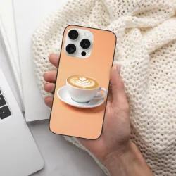 Funda para iPhone 15/Pro/Max con diseño de taza de café - okomall.com