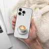 iPhone 15/Pro/Max 咖啡拉花手机壳 - Okomall