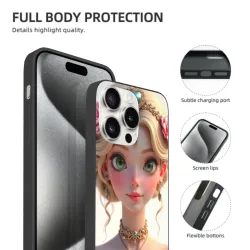 夢幻少女 iPhone 15/15 Pro/15 Pro Max 手機殼 - okomall