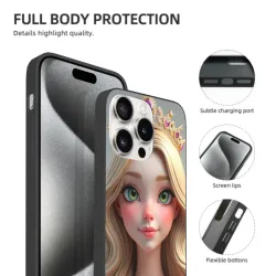 Custodia Dreamy Girl per iPhone 15/15 Pro/15 Pro Max - OKOMALL
