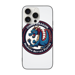 Coque pour iPhone 15/15 Pro/15 Pro Max avec motif dragon - okomall.com
