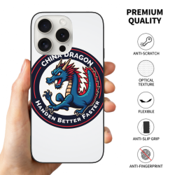 Coque pour iPhone 15/15 Pro/15 Pro Max avec motif dragon - okomall.com
