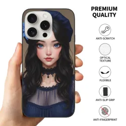 몽환적인 소녀 iPhone 15/15 Pro/15 Pro Max 케이스 - OKOMALL