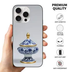 Custodia per iPhone 15/Pro/Max con design in porcellana - okomall.com