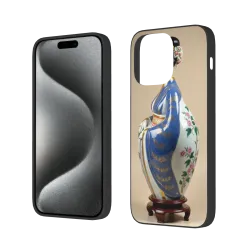 國風瓷器紋理iPhone 15 Pro/Pro Max手機殼 - okomall.com