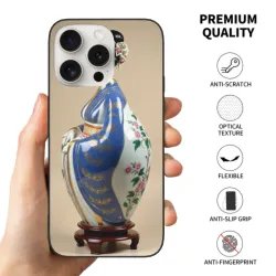國風瓷器紋理iPhone 15 Pro/Pro Max手機殼 - okomall.com