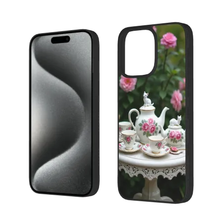 iPhone 15 Pro/Pro Max 手機殼 - 復古英倫茶歇風 | Okomall