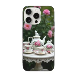iPhone 15 Pro/Pro Max 手機殼 - 復古英倫茶歇風 | Okomall