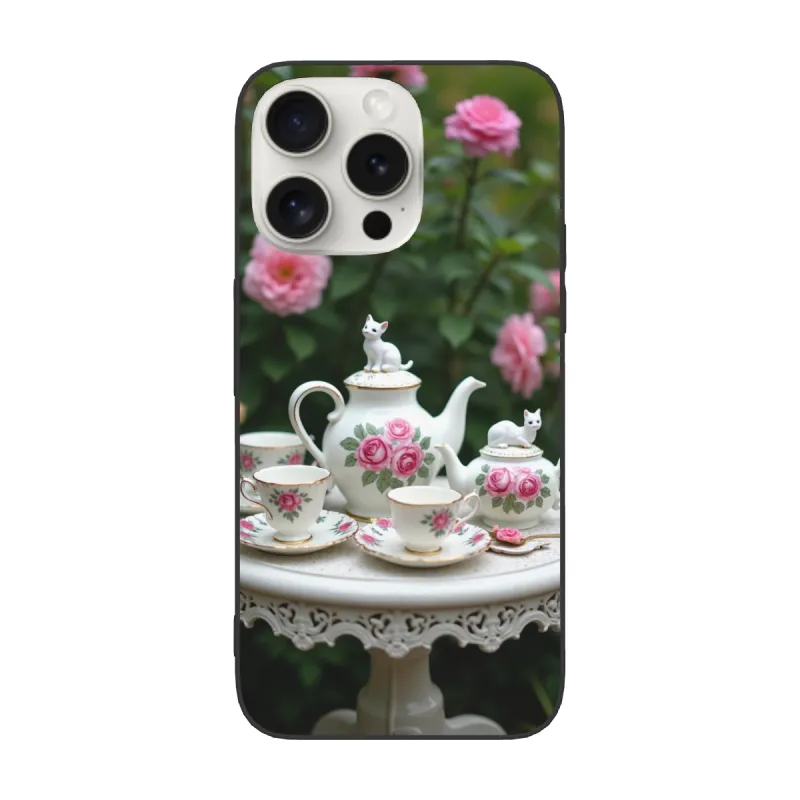 iPhone 15 Pro/Pro Max 手機殼 - 復古英倫茶歇風 | Okomall
