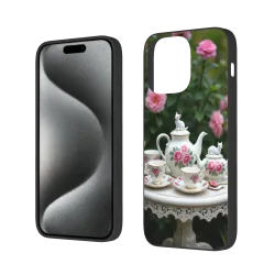 iPhone 15 Pro/Pro Max 手機殼 - 復古英倫茶歇風 | Okomall