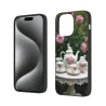 iPhone 15 Pro/Pro Max 手機殼 - 復古英倫茶歇風 | Okomall