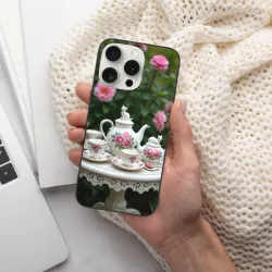 iPhone 15 Pro/Pro Max 手機殼 - 復古英倫茶歇風 | Okomall