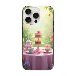 iPhone 15/Pro/Max 夢幻花園甜點手機殼 - OKOMALL