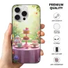 iPhone 15/Pro/Max 夢幻花園甜點手機殼 - OKOMALL