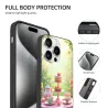 iPhone 15/Pro/Max 夢幻花園甜點手機殼 - OKOMALL