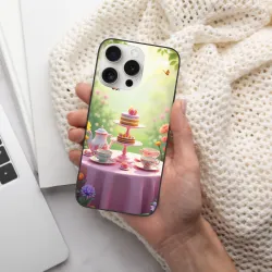 iPhone 15/Pro/Max 夢幻花園甜點手機殼 - OKOMALL