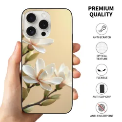 Custodia iPhone 15/Pro/Max a fiori di ciliegio - okomall