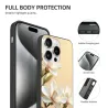 Custodia iPhone 15/Pro/Max a fiori di ciliegio - okomall