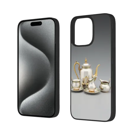 复古瓷器纹理iPhone 15/15 Pro/15 Pro Max手机壳 - okomall