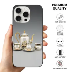 复古瓷器纹理iPhone 15/15 Pro/15 Pro Max手机壳 - okomall