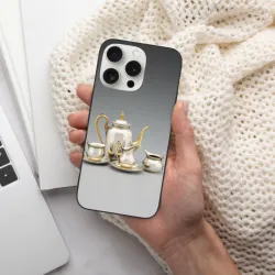 复古瓷器纹理iPhone 15/15 Pro/15 Pro Max手机壳 - okomall