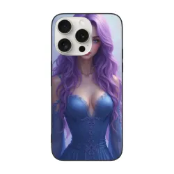 Custodia per iPhone 15/Pro/Max a tema Girl Fantasy - okomall.com