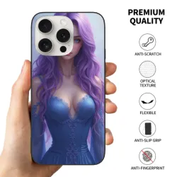 Custodia per iPhone 15/Pro/Max a tema Girl Fantasy - okomall.com