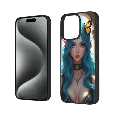 Custodia a tema fata per iPhone 15/15 Pro/15 Pro Max - OKOMALL