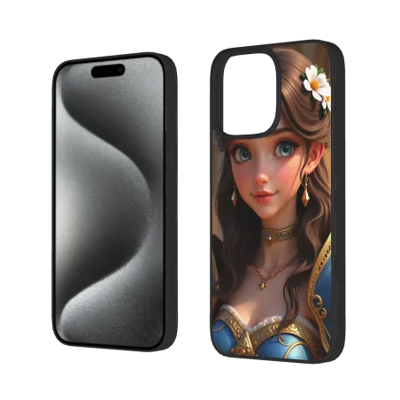 Custodia per iPhone 15/15 Pro/15 Pro Max con motivo di fata - OKOMALL