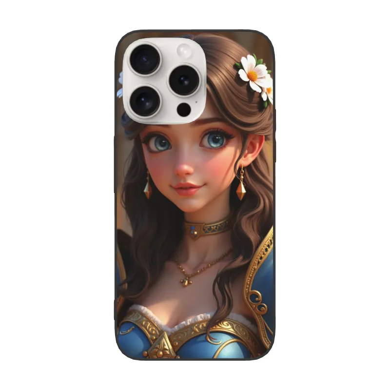 Custodia per iPhone 15/15 Pro/15 Pro Max con motivo di fata - OKOMALL