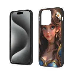 Custodia per iPhone 15/15 Pro/15 Pro Max con motivo di fata - OKOMALL