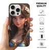 Custodia per iPhone 15/15 Pro/15 Pro Max con motivo di fata - OKOMALL