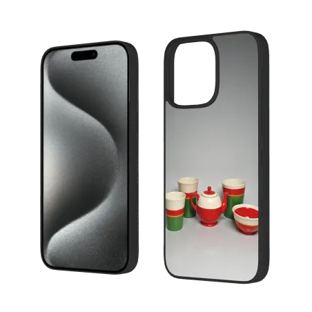 iPhone 15/Pro/Max 卡通杯子手機殼 - okomall.com