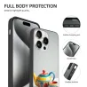 Custodia per iPhone 15/Pro/Max con motivo di teiera vintage - okomall