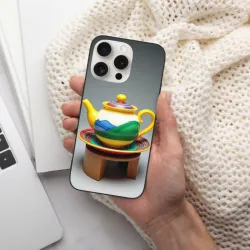 iPhone 15/Pro/Max 创意陶瓷花瓶手机壳 - OKOMALL