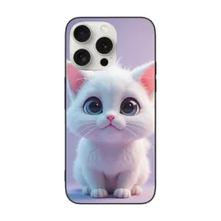 귀여운 고양이 케이스 - iPhone 15 Pro/Pro Max 휴대폰 보호 케이스 | OKOMALL
